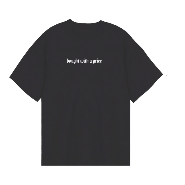 Black + White REDEEMED Oversized Tee