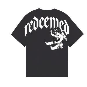 Black + White REDEEMED Oversized Tee