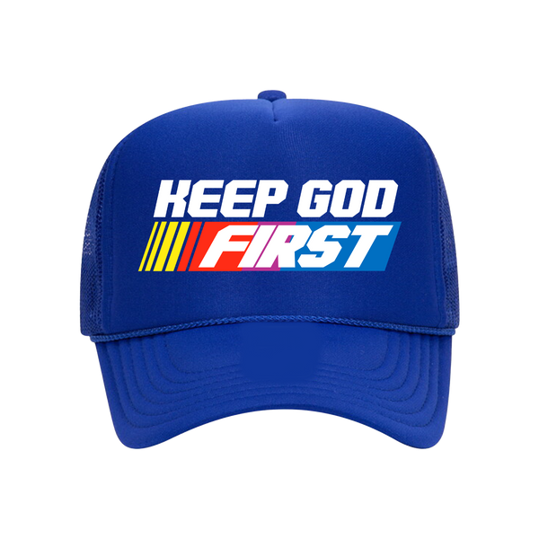Keep God First Trucker Hat