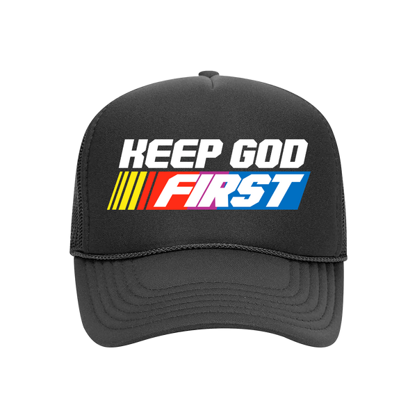 Keep God First Trucker Hat
