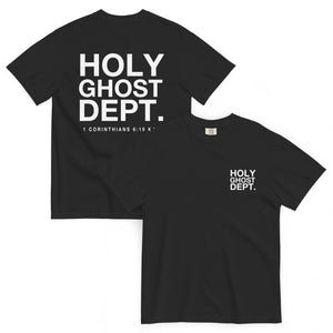 Black Holy Ghost Dept Tee