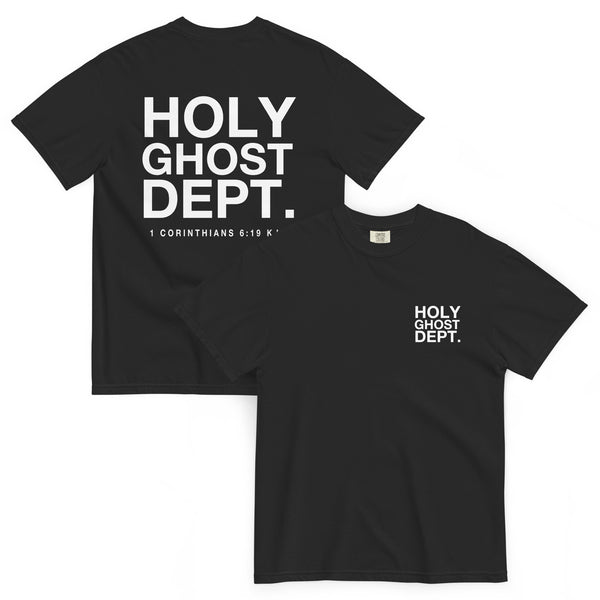 Black Holy Ghost Dept Tee