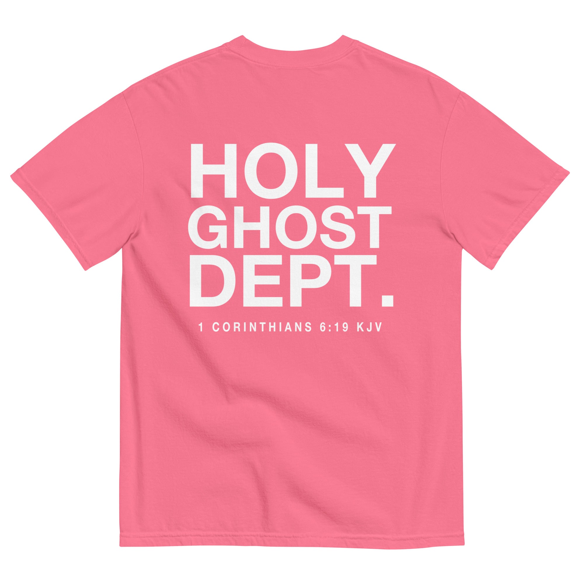 Pink Holy Ghost Dept Tee