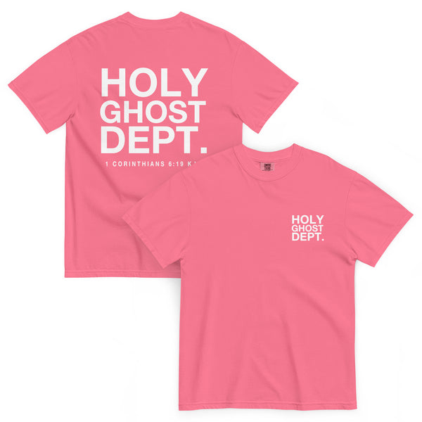 Pink Holy Ghost Dept Tee