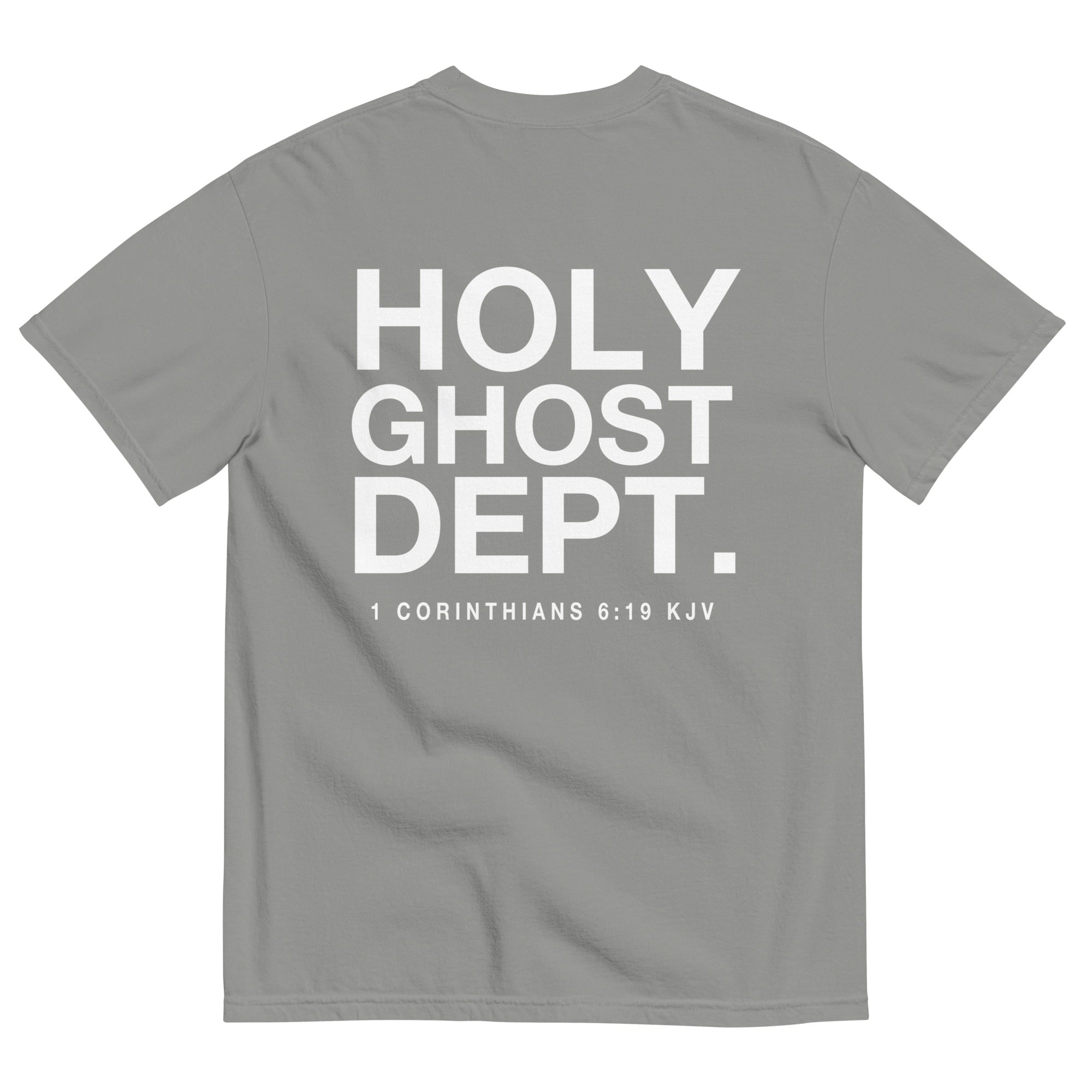 Gray Holy Ghost Dept Tee