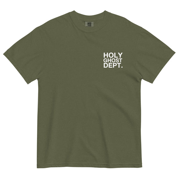 Olive Holy Ghost Dept Tee