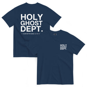 Blue Holy Ghost Dept Tee