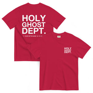 Red Holy Ghost Dept Tee