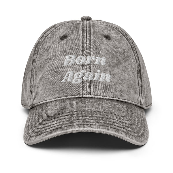 Born Again Vintage Cotton Twill Cap