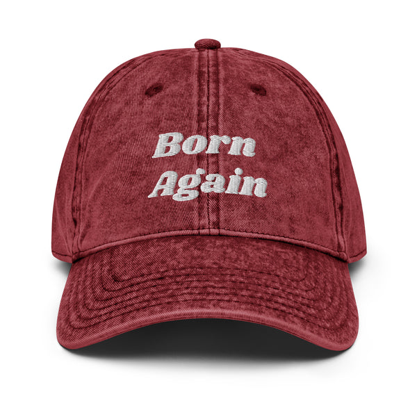 Born Again Vintage Cotton Twill Cap