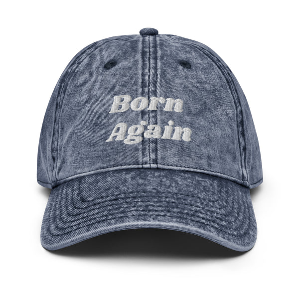 Born Again Vintage Cotton Twill Cap